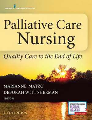 Palliative Care Nursing de Marianne APRN-CNP FPCN FA Matzo