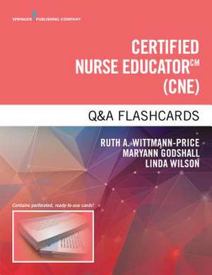 Certified Nurse Educator Q&A Flashcards de Ruth A. Wittmann-Price