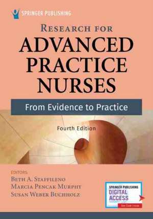 Research for Advanced Practice Nurses, Fourth Edition de Susan Weber Buchholz