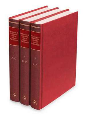 Dictionary of Eighteenth-Century German Philosophers 3 Volume Set de Heiner F. Klemme