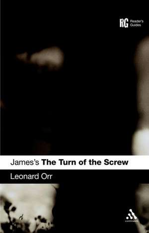 James's The Turn of the Screw de Professor Leonard Orr