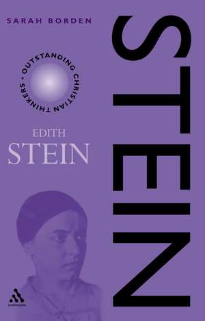 Edith Stein de Sarah Borden