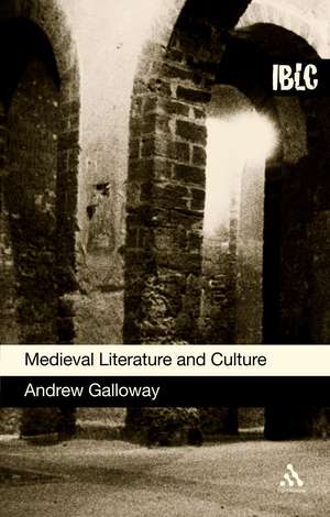 Medieval Literature and Culture: A student guide de Professor Andrew Galloway