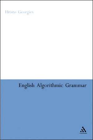 English Algorithmic Grammar de Dr Hristo Georgiev