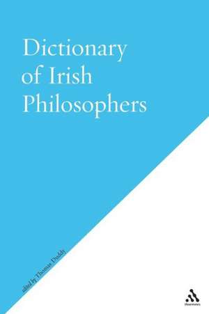 Dictionary of Irish Philosophers de Dr Thomas Duddy