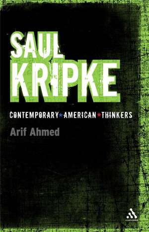 Saul Kripke de Arif Ahmed