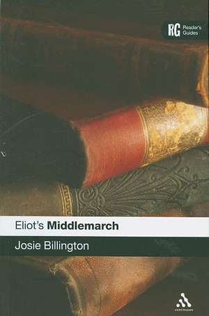 Eliot's Middlemarch de Dr Josie Billington