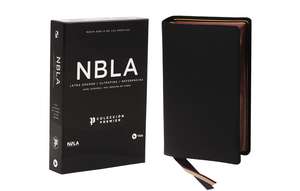 NBLA Biblia Ultrafina, Letra Grande, Colección Premier, Negro de Vida