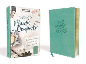 NVI Biblia de la Mamá Ocupada, Leathersoft, Turquesa, Edición Letra Roja: Inspiración diaria aun cuando solo tienes un minuto de Vida