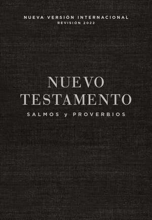 NVI, Nuevo Testamento de bolsillo, con Salmos y Proverbios, Tapa Rústica, Negro de Vida