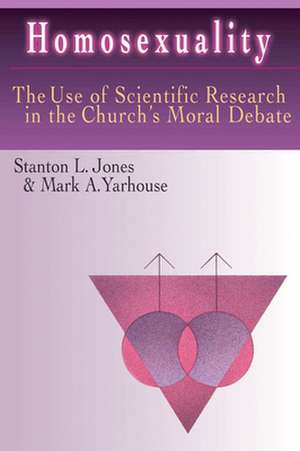 Homosexuality – The Use of Scientific Research in the Church`s Moral Debate de Stanton L. Jones