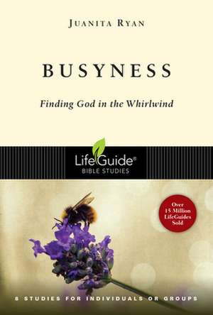 Busyness: Finding God in the Whirlwind de Juanita Ryan