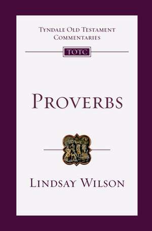 Proverbs de Lindsay Wilson