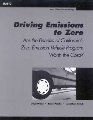 Driving Emissions to Zero de Lloyd Dixon