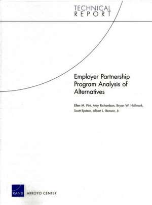 Employer Partnership Program Analysis of Alternatives de Ellen M. Pint