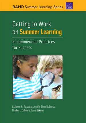 Augustine, C: Getting to Work on Summer Learning