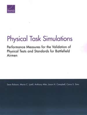 Robson, S: Physical Task Simulations