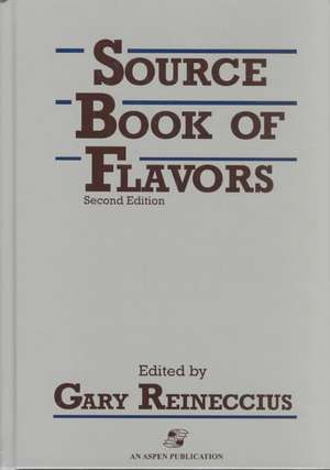 Sourcebook of Flavors de Gary Reineccius