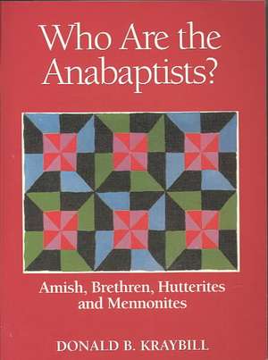 Who Are the Anabaptists?: Amish, Brethren, Hutterites, and Mennonites de Donald B. Kraybill