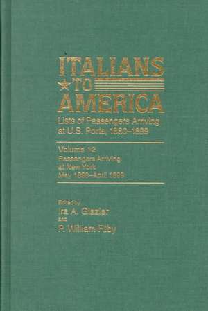 Italians to America, May 1898 - April 1899