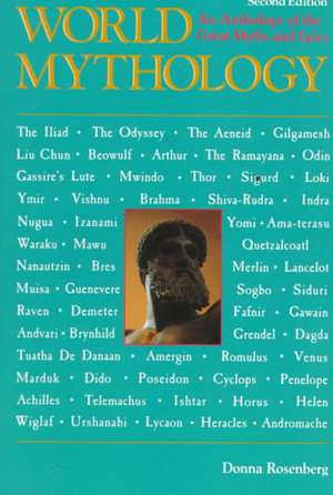 World Mythology de Donna Rosenberg