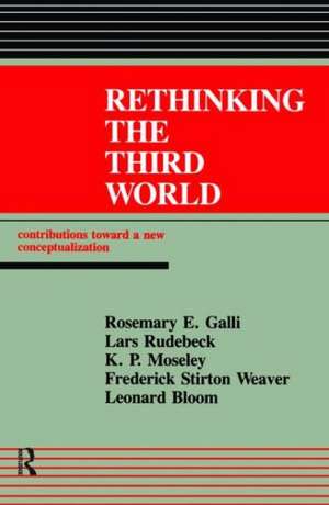 Rethinking The Third World: Contributions Towards A New Conceptualization de Rosemary E. Galli