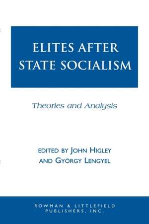 Elites After State Socialism