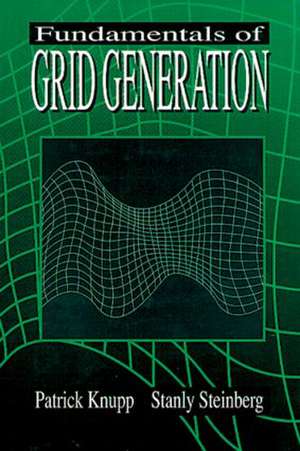 Fundamentals of Grid Generation de Stanley Steinberg