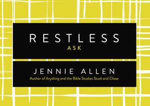 Restless Conversation Card Deck: Because You Were Made for More de Jennie Allen