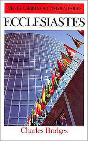 Ecclesiastes de Charles Bridges