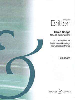 Three Songs for Les Illuminations de Benjamin Britten