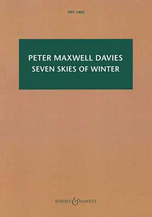 Seven Skies of Winter de Peter Maxwell Davies