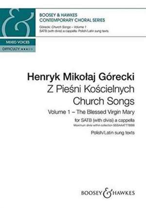 CHURCH SONGS Z PIENI KOCIELNYCH VOL 1 de HENRYK MIKO G RECKI