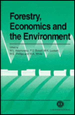 Forestry, Economics and the Environment de Wiktor Adamowicz