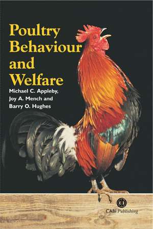 Poultry Behaviour and Welfare de Barry Hughes