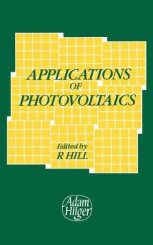 Applications of Photovoltaics de Rebecca Hill