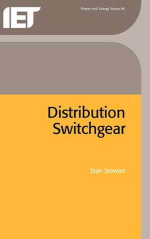 Distribution Switchgear de Stan Stewart