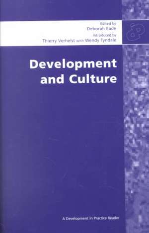 Development and Culture de Deborah Eade