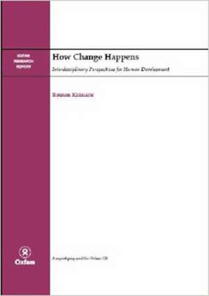 How Change Happens de Roman (School of Life) Krznaric