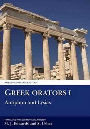 Greek Orators I: Antiphon, Lysias de M. Edwards