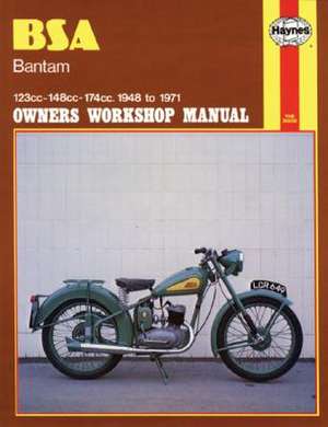 BSA Bantam (48 – 71) Haynes Repair Manual de Haynes