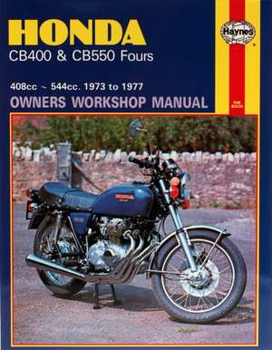 Honda CB400 & CB550 Fours (73 – 77) de Haynes