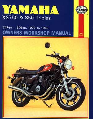 Yamaha XS750 & 850 Triples (76 – 85) Haynes Repair Manual de Haynes