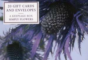 Tin Box of 20 Gift Cards and Envelopes: A Fabulous Collection of Flower Notecards and Envelopes de Anness Publishing