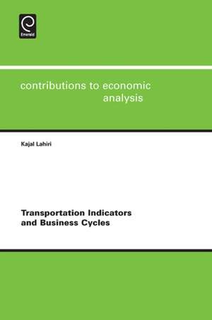 Transportation Indicators and Business Cycles de Kajal Lahiri