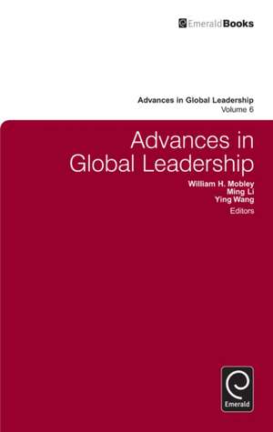 Advances in Global Leadership de William H. Mobley