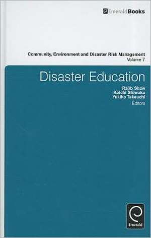 Disaster Education de Rajib Shaw