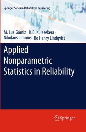 Applied Nonparametric Statistics in Reliability de M. Luz Gámiz