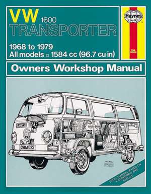 VW Transporter 1600 (68 – 79) Haynes Repair Manual de Haynes