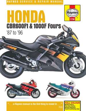 Honda CBR600F1 (87 –96) de Haynes